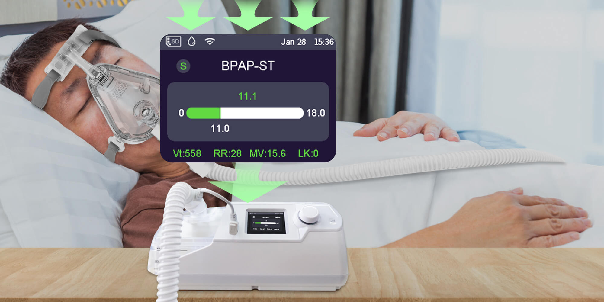 Smart Bipap Machine: Hypnus™