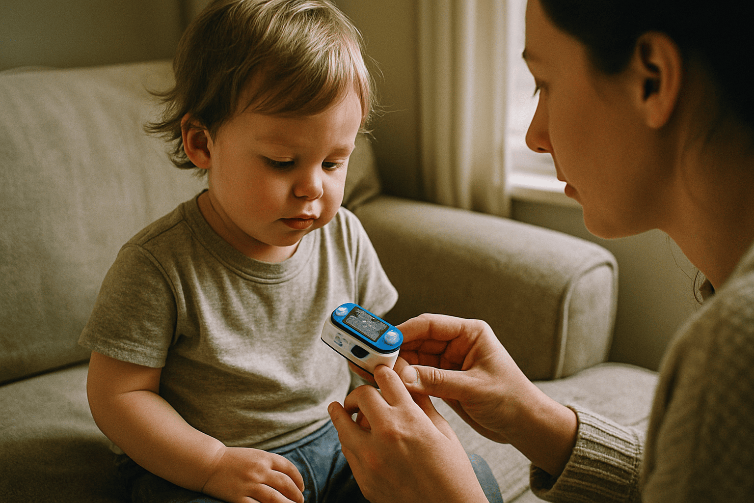 When a Pulse Oximeter Is Actually Useful for a Toddler at Home